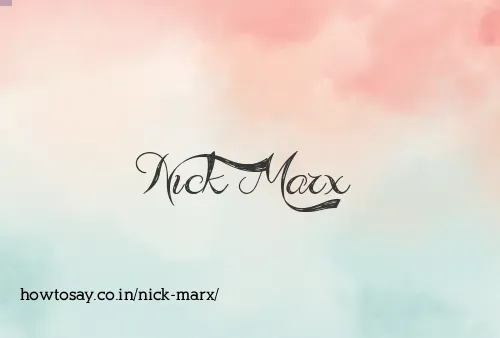 Nick Marx