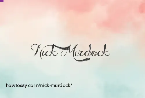 Nick Murdock