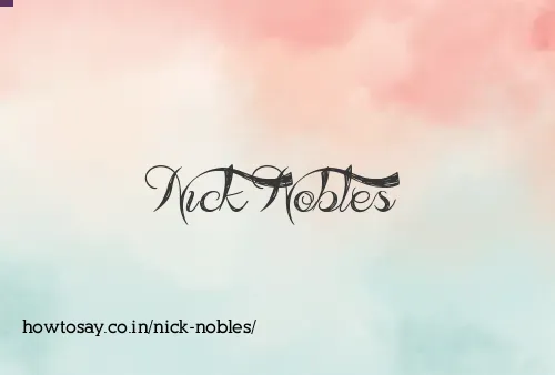 Nick Nobles