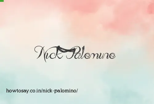 Nick Palomino