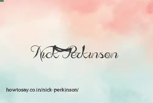 Nick Perkinson