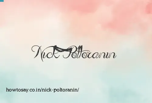Nick Poltoranin