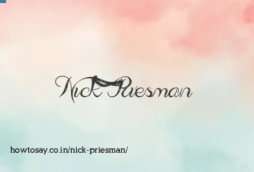Nick Priesman