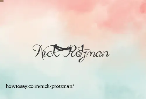 Nick Protzman
