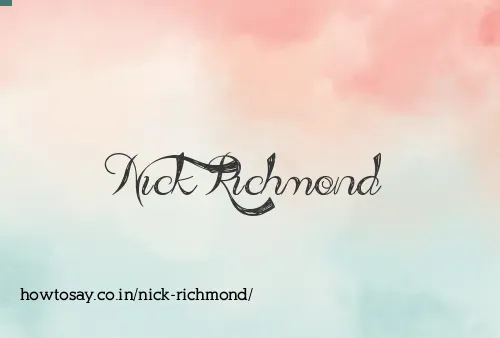 Nick Richmond