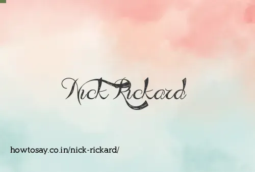 Nick Rickard