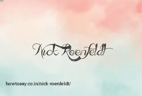 Nick Roenfeldt