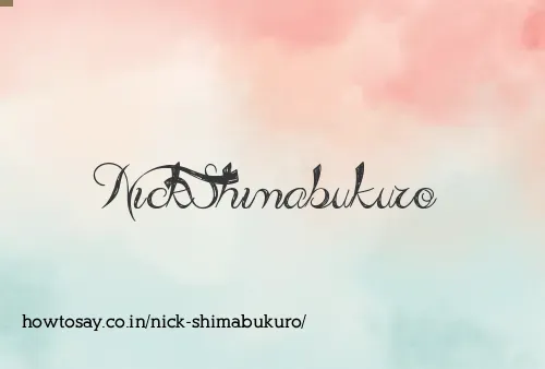 Nick Shimabukuro