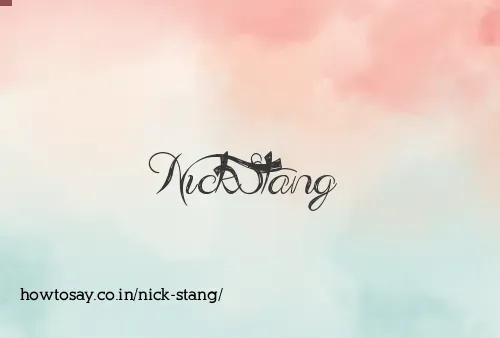 Nick Stang