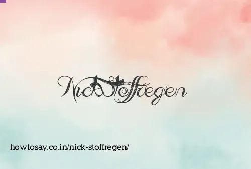 Nick Stoffregen