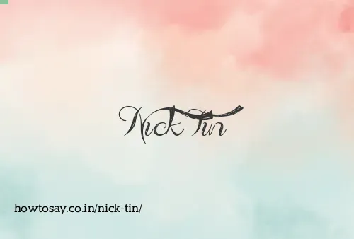 Nick Tin