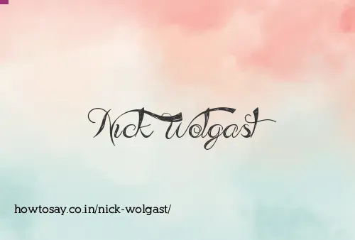 Nick Wolgast