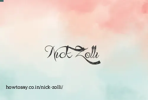 Nick Zolli