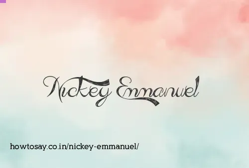 Nickey Emmanuel