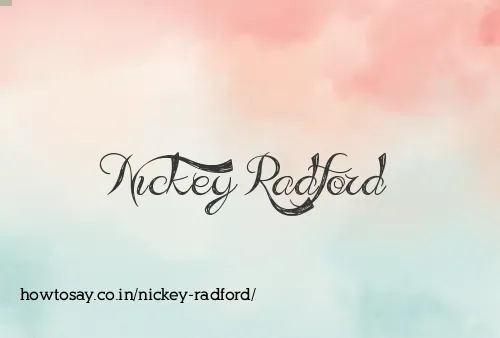 Nickey Radford