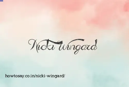 Nicki Wingard