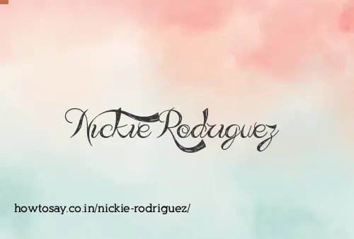 Nickie Rodriguez
