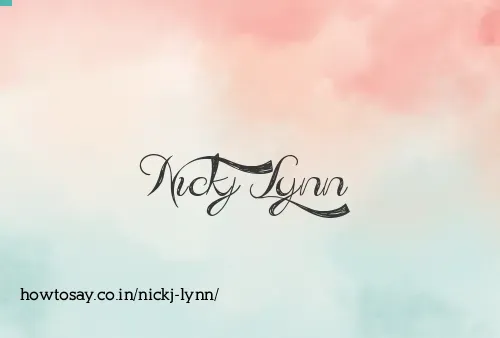 Nickj Lynn