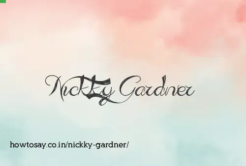 Nickky Gardner