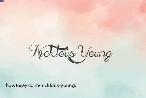 Nicklous Young