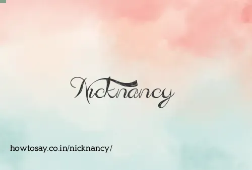 Nicknancy