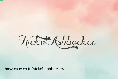 Nickol Ashbocker