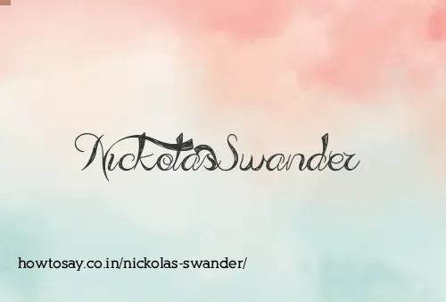 Nickolas Swander