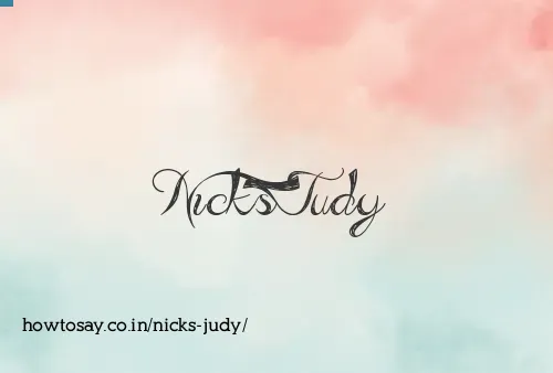 Nicks Judy