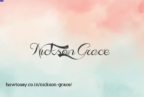 Nickson Grace