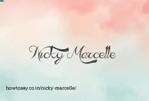Nicky Marcelle