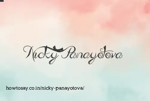 Nicky Panayotova