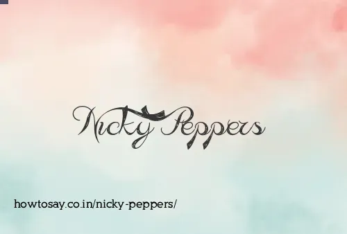 Nicky Peppers