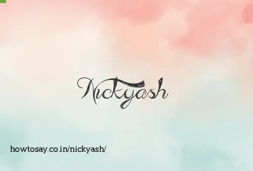 Nickyash