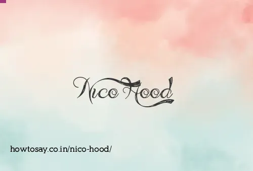 Nico Hood