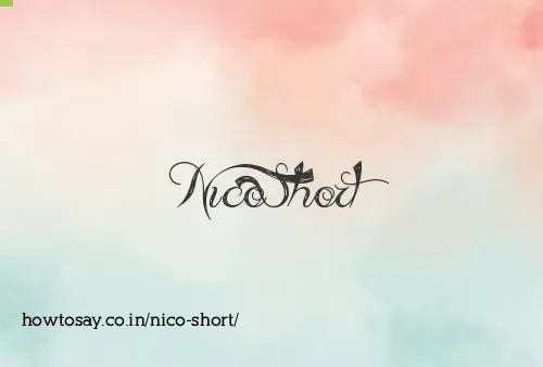 Nico Short