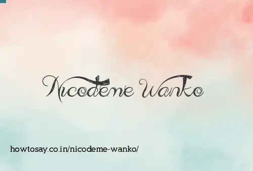Nicodeme Wanko