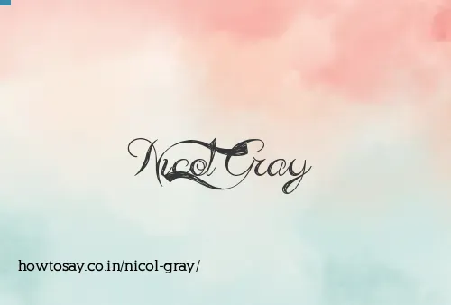 Nicol Gray