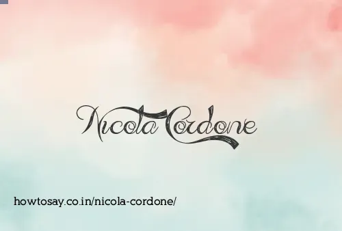 Nicola Cordone
