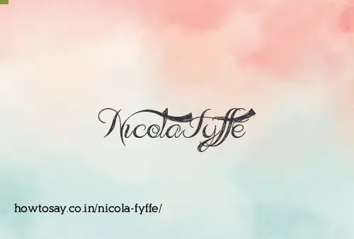 Nicola Fyffe