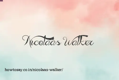 Nicolaas Walker