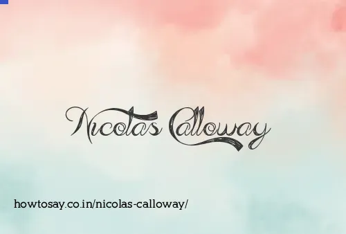 Nicolas Calloway