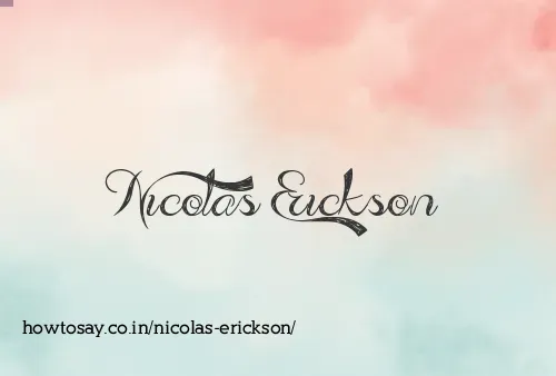 Nicolas Erickson