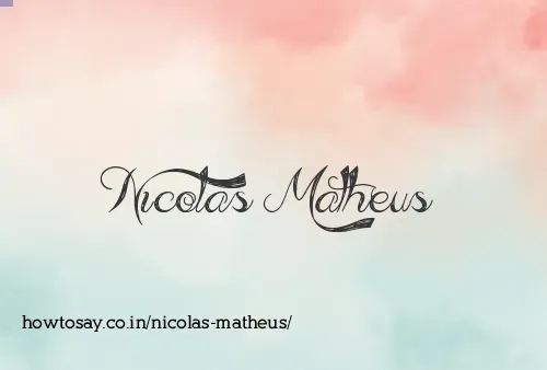 Nicolas Matheus