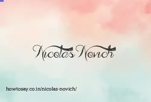 Nicolas Novich