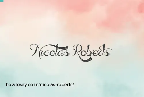 Nicolas Roberts