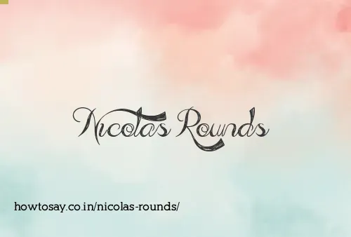 Nicolas Rounds