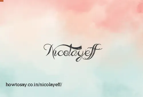 Nicolayeff