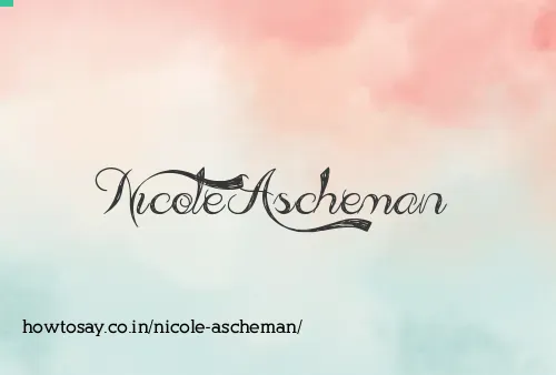 Nicole Ascheman