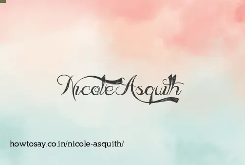 Nicole Asquith