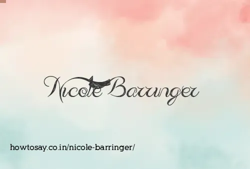 Nicole Barringer